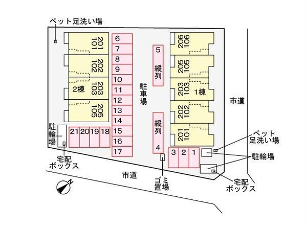 ル　カルム　森跡Ⅱの物件外観写真